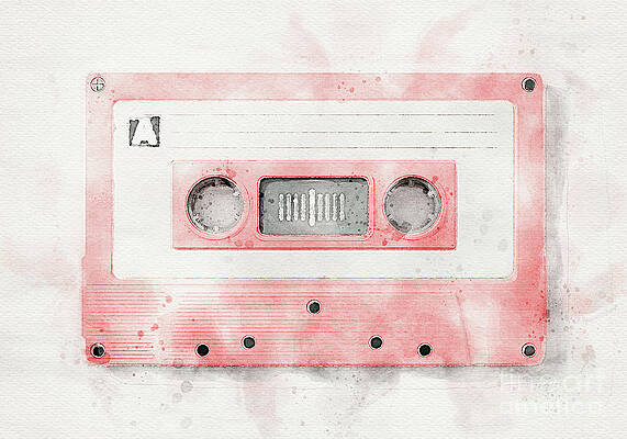 Retro Cassette Tape Design Old School Mix Digital Art by Funny4You - Pixels