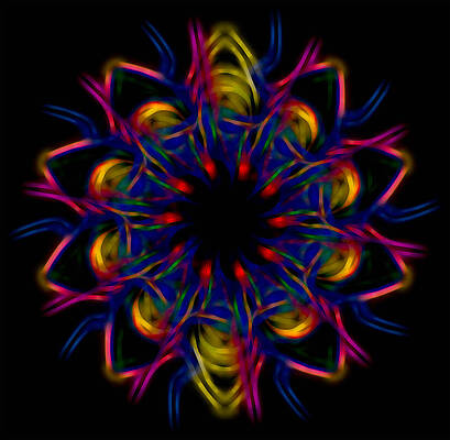 Pink Link Abstract by Cathy Anderson Pink Link Abstract by Cathy Anderson