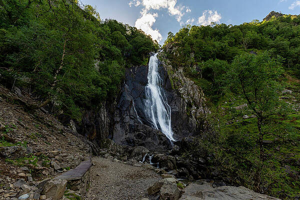 Pistyll Rhaeadr falls 1 by Steev Stamford Pistyll Rhaeadr falls 1 by Steev Stamford