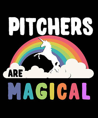 Wall Art - Digital Art - Pitchers Are Magical by Flippin Sweet Gear