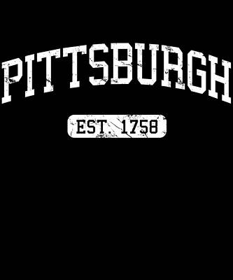 Wall Art - Digital Art - Pittsburgh 1758 by Flippin Sweet Gear