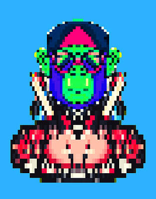Pixel Card Boby by Click Arty