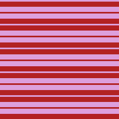 [ Thumbnail: Plum and Red Colored Pattern of Stripes Tapestry ]