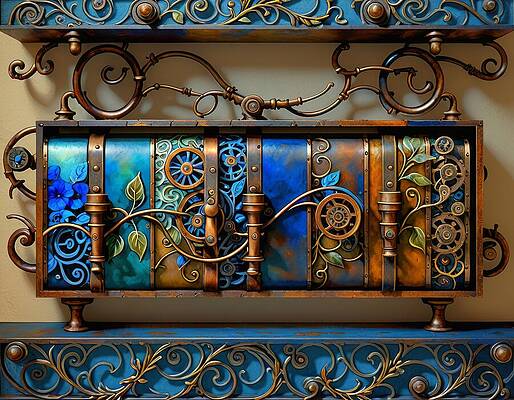 Wall Art - Digital Art - Pocket Universe Container by Eris And AI