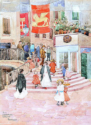 Ponte Gianbattista-Gallucioli - Digital Remastered Edition by Maurice Brazil Prendergast Ponte Gianbattista-Gallucioli - Digital Remastered Edition by Maurice Brazil Prendergast