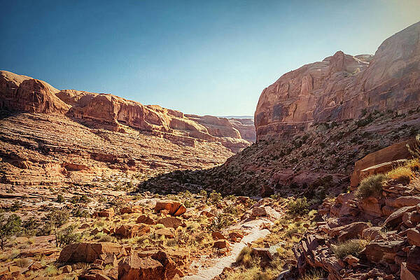 Portal Trail Overlook Trail Moab Utah by Joan Carroll Portal Trail Overlook Trail Moab Utah by Joan Carroll