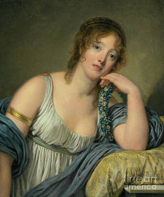 Portrait of Jeanne Philiberte Ledoux by Jean Baptiste Greuze Portrait of Jeanne Philiberte Ledoux by Jean Baptiste Greuze