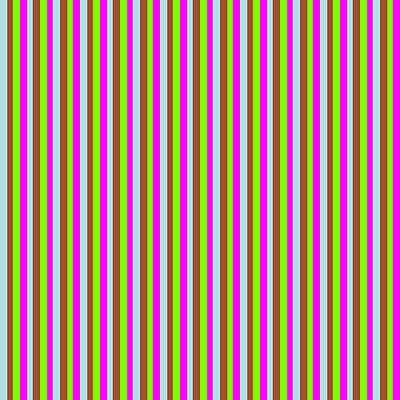 [ Thumbnail: Powder Blue, Sienna, Chartreuse, and Fuchsia Colored Striped/Lined Pattern Duvet Cover ]