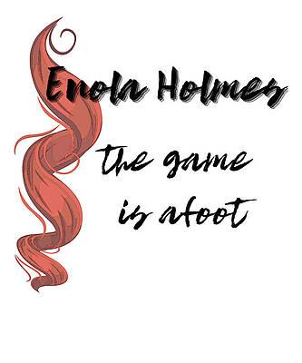 Pretty Sharp Intellect Evades The Pursuer Enola Holmes Official Gift For  Fans Drawing by Inny Shop - Fine Art America