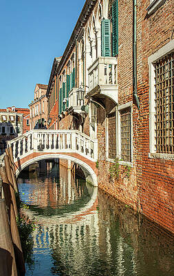 Wall Art - Photograph - Private Bridge In Venice by Elvira Peretsman