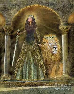 Wall Art - Digital Art - Protector and Healer by Constance Woods