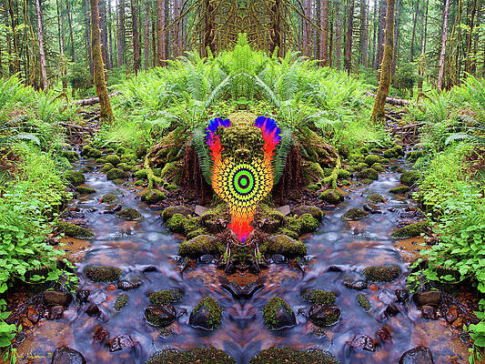 Psychedelic Creature of the Cosmic Creek of Time #1 by Ben Upham III Psychedelic Creature of the Cosmic Creek of Time #1 by Ben Upham III