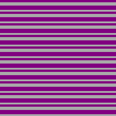[ Thumbnail: Purple and Dark Grey Colored Lined/Striped Pattern Wood Print ]