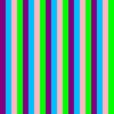 [ Thumbnail: Purple, Deep Sky Blue, Light Pink, and Lime Colored Stripes/Lines Pattern Tapestry ]