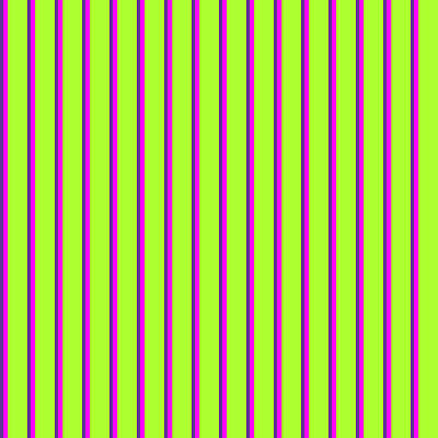 [ Thumbnail: Purple, Fuchsia, and Light Green Colored Pattern of Stripes Art Print ]