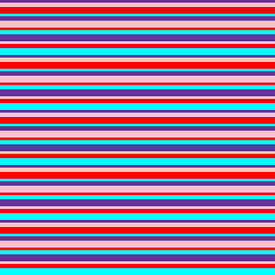 [ Thumbnail: Purple, Pink, Red, and Cyan Colored Lines Pattern Fleece Blanket ]