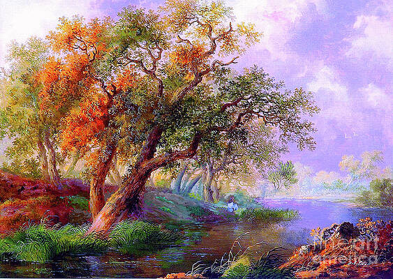 Wall Art - Painting - Quiet my Soul by Jane Small