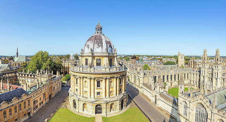 Wall Art - Photograph - Radcliffe Camera, Oxford University, Oxford, England by Neale And Judith Clark