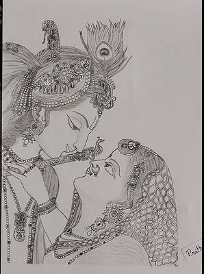 How to Lord Radha krishna Drawing for kids Step By Step - video Dailymotion-saigonsouth.com.vn