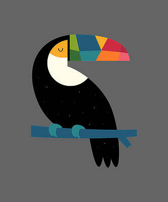 Rainbow Toucan by Sibainu