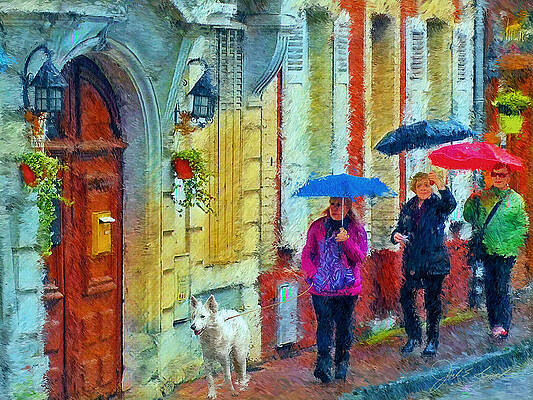 Rainy Stroll by Joel Smith Rainy Stroll by Joel Smith