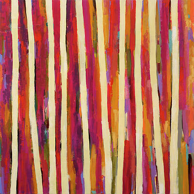 Wall Art - Painting - Reading Between the Lines #1 by Jane Davies