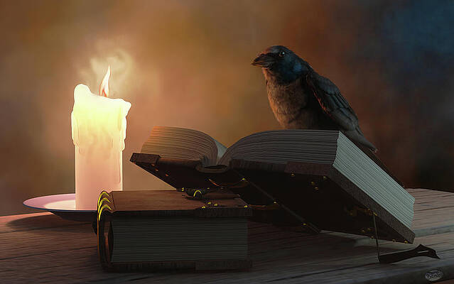 Reading Raven by Daniel Eskridge Reading Raven by Daniel Eskridge