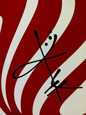 Red Abstract by Jean Tippens Red Abstract by Jean Tippens