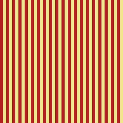 [ Thumbnail: Red and Tan Colored Lined/Striped Pattern Acrylic Print ]