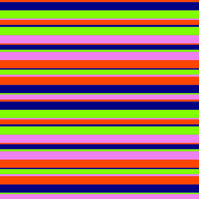 [ Thumbnail: Red, Blue, Chartreuse, and Violet Colored Striped Pattern Duvet Cover ]