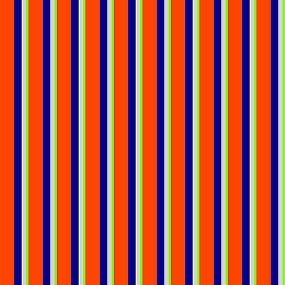 [ Thumbnail: Red, Dark Blue, Light Gray, and Chartreuse Colored Stripes Pattern Duvet Cover ]