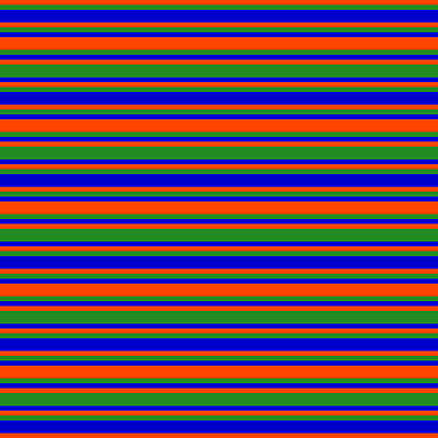 [ Thumbnail: Red, Forest Green, and Blue Colored Lined/Striped Pattern Tapestry ]