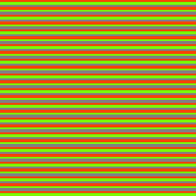 [ Thumbnail: Red, Green, and Grey Colored Stripes Pattern Fleece Blanket ]