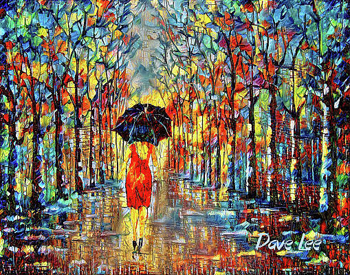 Red in the Rain by Dave Lee Red in the Rain by Dave Lee