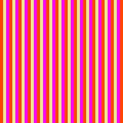 [ Thumbnail: Red, Tan, and Fuchsia Colored Striped Pattern Duvet Cover ]