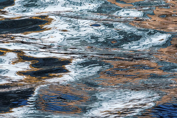 Wall Art - Photograph - Reflections in Gold and Blue by Christi Kraft