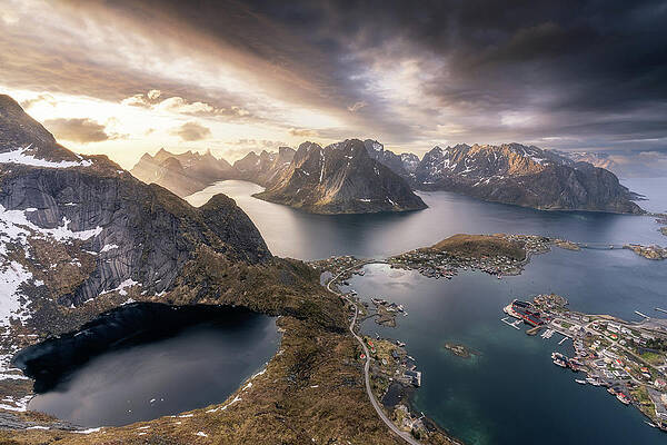 Wall Art - Photograph - Reinebringen Lofoten by Rudy Wilms
