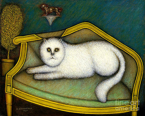Remastered Art Agora Cat by Morris Hirshfield 20220610 by Morris Hirshfield Remastered Art Agora Cat by Morris Hirshfield 20220610 by Morris Hirshfield