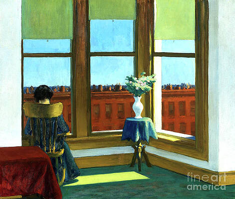 Wall Art - Painting - Remastered Art Room In Brooklyn by Edward Hopper 20231102 by - Edward Hopper