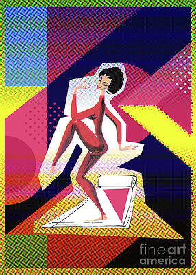 Retro Girl 5 by Ariadna De Raadt Retro Girl 5 by Ariadna De Raadt