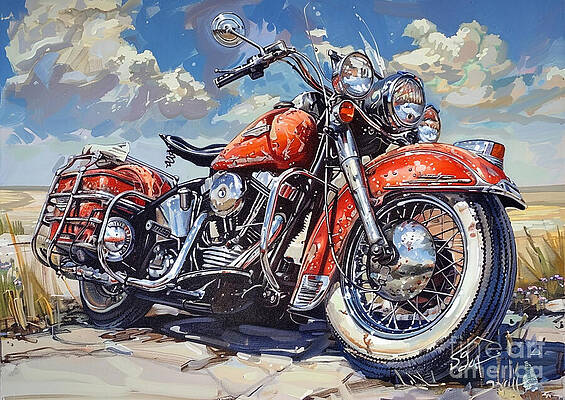Painting harley tins hot sale