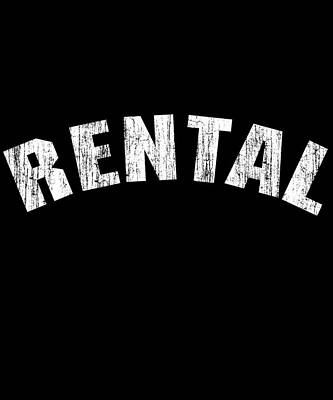 Wall Art - Digital Art - Retro Rental by Flippin Sweet Gear