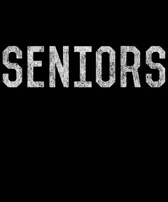 Wall Art - Digital Art - Retro Seniors by Flippin Sweet Gear