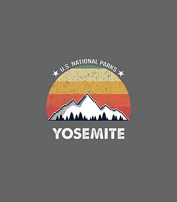 Retro Yosemite National Park by Darren Mirin