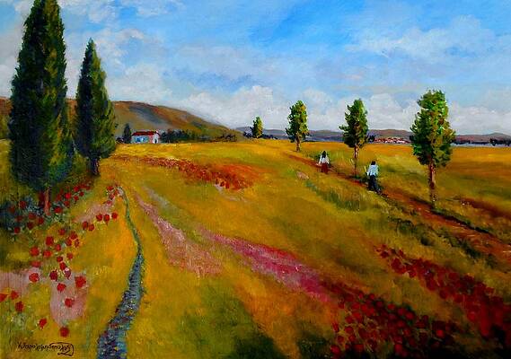 Returning  home by Konstantinos Charalampopoulos