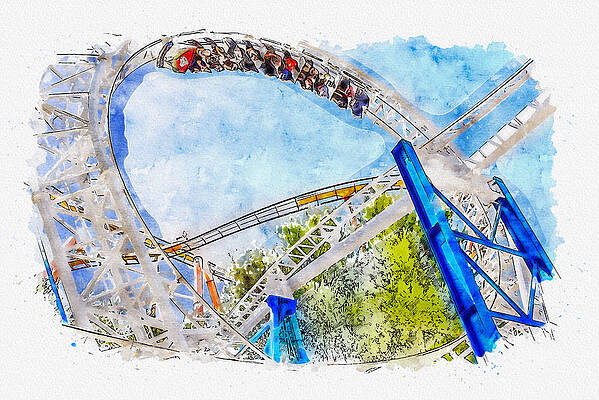 Wall Art - Digital Art - Revolution Loop 76 by Matthew Nelson