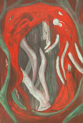 Wall Art - Painting - Rho 31 Abstract by Sensory Art House
