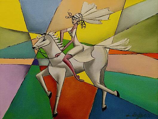 White Rider by Lana Sylber White Rider by Lana Sylber