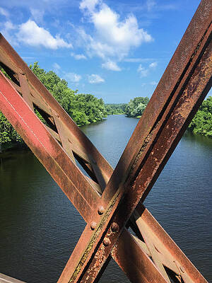 Wall Art - Photograph - River Cross by Steven Nelson