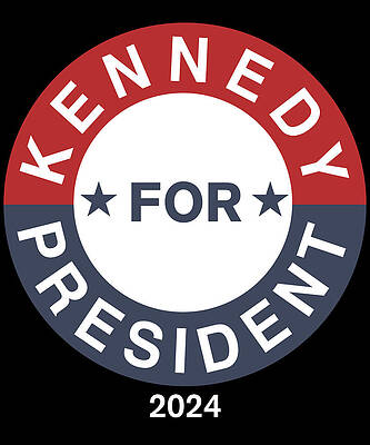 Wall Art - Digital Art - Robert F Kennedy RFK For President 2024 by Flippin Sweet Gear